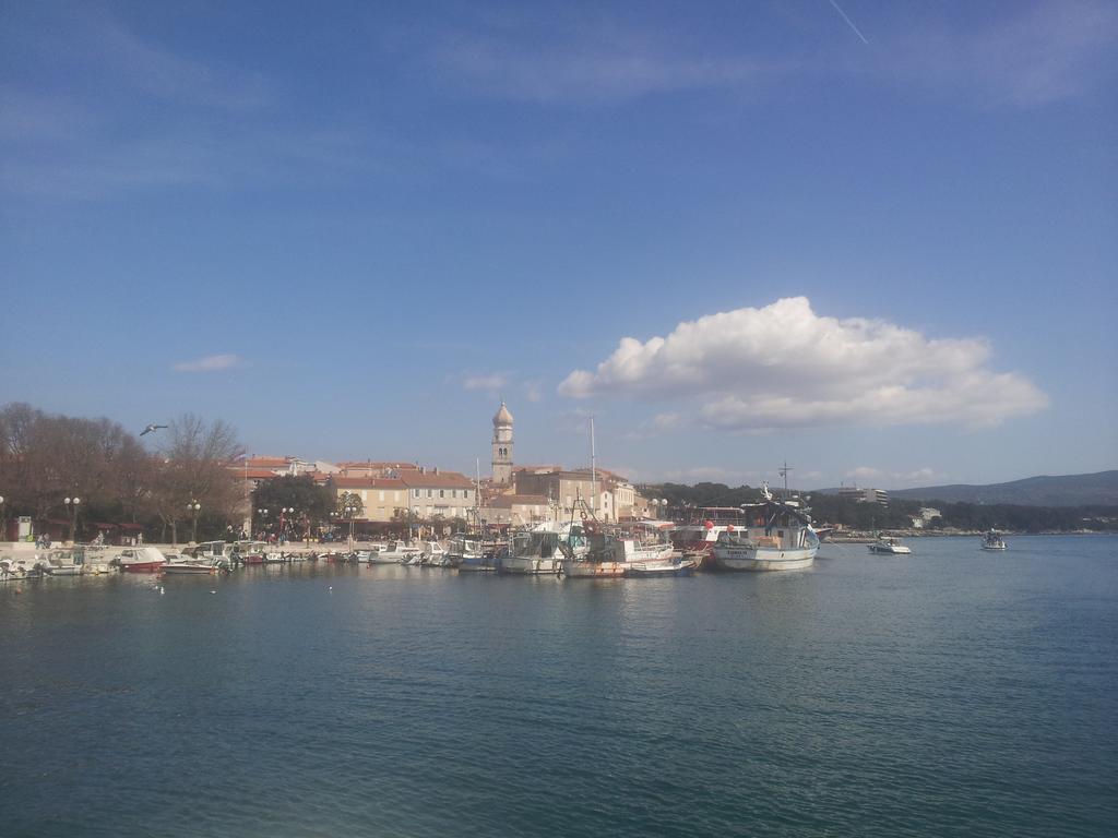 Apartment Ribica Krk Island Exterior foto